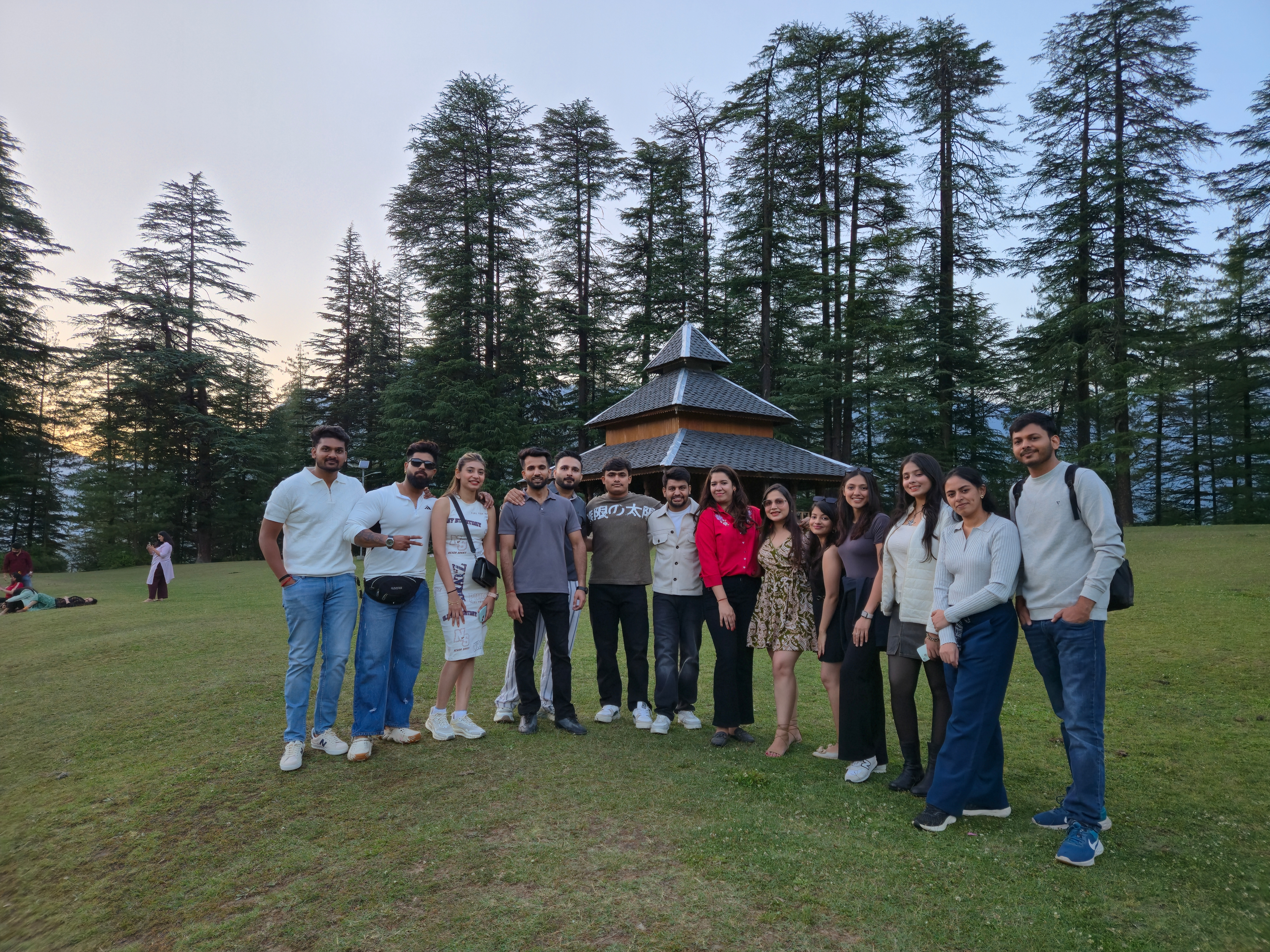Tripy Package team outdoors